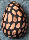 Jurassic World X Accompany Serving Bowl Neem Wood Dinosaur Egg Free-ship