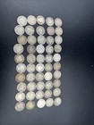 50 Coin Barber 90  Silver Dime Roll G-vg Good Circ Conditions Sk g
