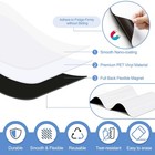 2 Pack Magnetic Dry Erase Board Sheet For Fridge  12 x8  12 X 8 Inches  White 