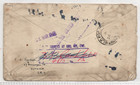 Gb 1945 Military Mail Returned To Uk From Cmf Address Unknown Ws46952