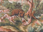3x5 Ft Vintage French Tapestry Wall Hanging Hunter Design Traditional Tapestries