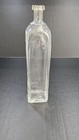 Vtg Glass Bottle Vase 11 Tall 