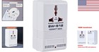 Voltage Converter Travel Adapter 110v 120v To 220v 240v Travel Step-up   Down   