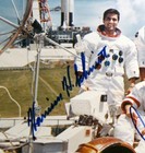 Gene Cernan  harrison Schmitt   Ron Evans Signed Apollo 17 Crew Last On The Moon