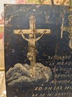 Early Christo Of Villaseca Retablo Oil On Tin Guanajuato