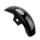 19   Vivid Black Front Fender For Harley Touring Street Road Glide 2014-2023