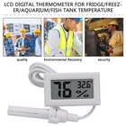 5pcs Digital Hygrometer Thermometer Gauge With Probe Temperature Humidity Meter