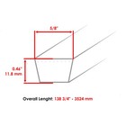 Caltric 48  Deck Belt For Husqvarna Yta24v48 Gth260 Gth2648  593773401 532197242