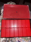 Crisloid Dominoes Complete Set Red Top Grade Box Red Bakelite  Rare Htf