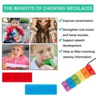 Promax 3 Pack Sensory Chew Necklaces For Kids Toddlers With Autism Adhd biting