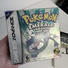Pokemon Emerald Version Gameboy Advance  box   Manual   Inserts Only  No Poster