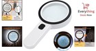 Handheld Magnifying Glass With 12 Leds - Perfect Clarity For Reading   Hobbies