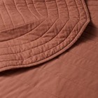 Twin twin Extra Long Scalloped Edge Quilt Light Terracotta - Opalhouse Designed