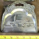 8 Pc  Lot 1932-33 Chicago World s Fair Crumb Trays  Book  And More