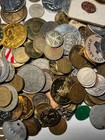 5 Pound Exonumia Lot Unsearched Medals   Tokens Franklin american Mint Stock Pic