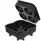 Ice Balls Maker Round Sphere Tray Mold Cube Whiskey Ball Cocktails Silicone