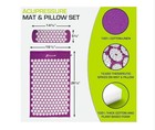 Prosourcefit Acupressure Mat And Pillow Set For Back neck Pain Relief And Muscle