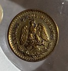 1934 Mexico 1 Centavo Copper Coin  Xf-au  Circulated Or Cleaned