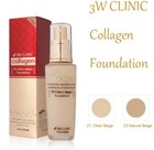 3w Clinic Collagen Foundation  Collagen Makeup Base   21 Or   23 Usa Seller