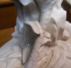 White Carl Thieme Dresden Porcelain Pheasant Figurine - 9 1 4  Tall 11 1 2  Long