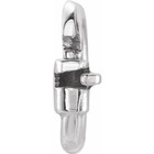 1 Sterling Silver 4 6 X 1 8mm Link Lock Jump Ring 