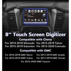 8  Lcd Touch Screen Glass Display For 2015-2018 Chevrolet Gmc Mylink Replacement