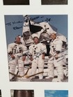 Apollo 12 Official Nasa Photograph Signed By Crew With 12 Additional Photos  
