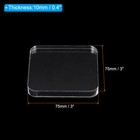 Acrylic Stamp Block  1 Pack Clear Stamping Block Mounting Blocks Set