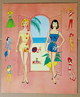 1960 s Fashions For The Modern Miss Paper Doll Book  1736 Rita Ann Pam Sue