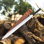 Handmade Custom Steel Full Tang Sword With Scabbard- Best Men Gift