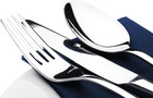 Silverware Set For 8  40 Piece Heavy Duty Stainless Steel Flatware Utensils Cutl