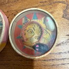 Lot Of 2 Vintage Cat   Mouse Dexterity Toy Puzzle Pocket Game Made In Japan