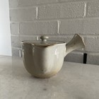 Japanese Hagi Pottery Ware Kyusu Teapot Small Chip On Lid