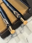 Vintage Parker Classic Matte Black gold Trim Ball Pen   Mechanical Pencil Set