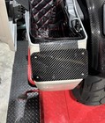          Harley Touring Saddlebag Mount Carbon Fiber License Plate Holder -no Drill