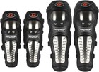 Rodilleras Para Motocicleta - 4 Piezas De Acero De Aleaci  n Para Adultos  Para