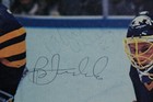 St  Louis Blues Autographed Goal Magazine Program Bernie Federko Tony Hrkac