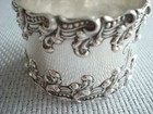 Woodside  Sterling Silver  large Napkin Ring    Rococo   Beauty  