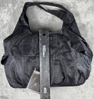 Nwt Six Pack Fitness Black Asana Yoga Tote Travel Bag Nylon Zippered Gym Black