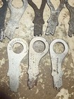 Lot Of 30 Mix Marked Pancake Padlock 6 Lever Push Keys  Antique Vintage Lot  30b