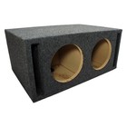 Car Audio Dual 8  Spl Bass Subwoofer Labyrinth Vent Sub Box Stereo Enclosure