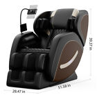Zero Gravity Massage Chair Recliner With Full Body Air Pressure   Heating Brown