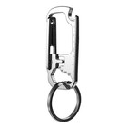 Stainless Steel Multi Function Key Chain Carabiner Clip Hook Buckle Key Ring