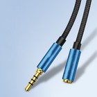 3 5mm Stereo Jack Black Headphone Aux Extension Male To Female Audio Cable 1m-3m
