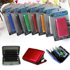 Pocket Waterproof Business Id Credit Card Wallet Holder Aluminum Metal Rfid Case