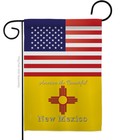 Us New Mexico Garden Flag Regional States Decorative Gift Yard House Banner