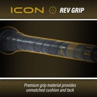 New Rawlings 2023 Icon Baseball Bat Bbcor  -3 Drop 2 Pc  Composite 34 31