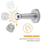 Magnetic Door Stopper Stainless Heavy Duty Door Catch Holder For Wall   Floor