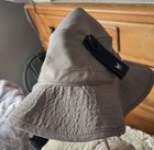 Mission Khaki Cooling Hat Upf 50 Drawstring Unisex  Bucket Hat Nwt
