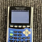 Texas Instruments Ti-84 Plus C Silver Edition Graphing Calculator Blue Tested  
